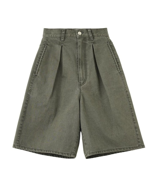 TUCK HALF PANTS