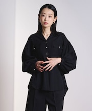 COTTON PEARL BUTTON SHIRT