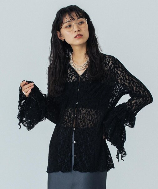 LACE L/S TOP
