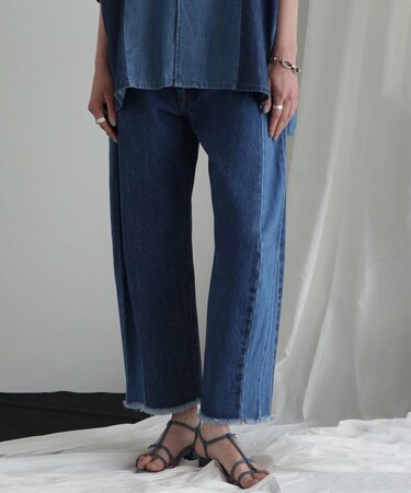 DENIM MILITALY PANTS