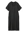 SLIT NECK S/S DRESS