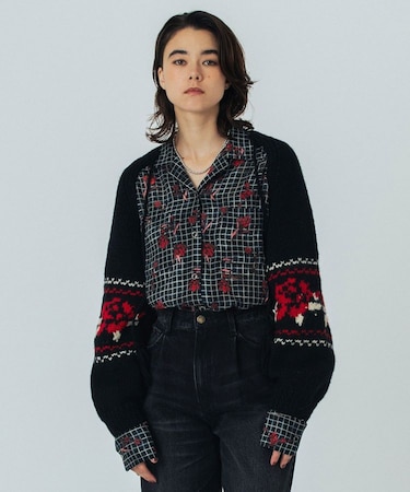 NEPAL KNIT BOLERO