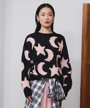 MOTIF JACQUARD KNIT