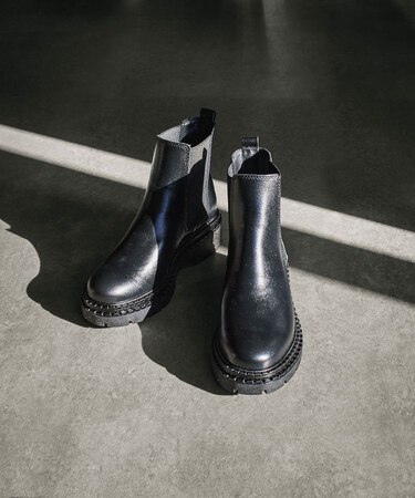 STILMODA VOLUME SOLE SIDE GORE SHORT BOOTS