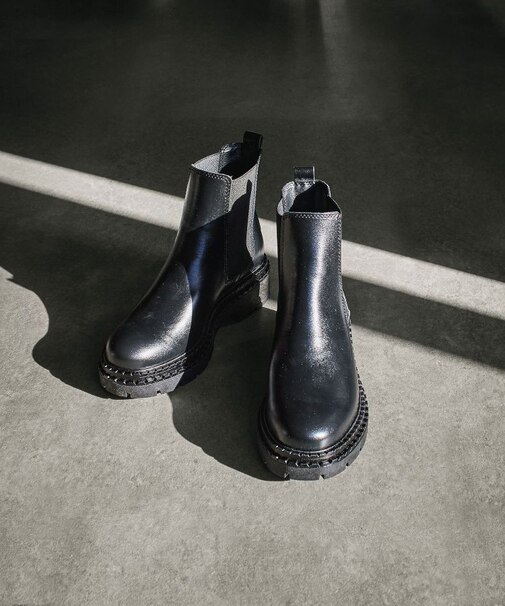 STILMODA VOLUME SOLE SIDE GORE SHORT BOOTS