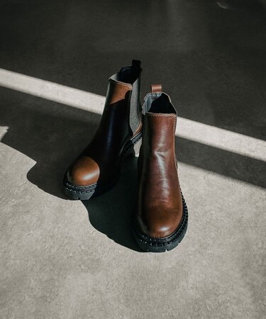 STILMODA VOLUME SOLE SIDE GORE SHORT BOOTS