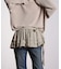 CHECK FRILL SKIRT