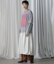 GRAPHIC PRINT DOCKING ONE-PIECE