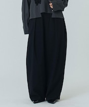 TUCK BARREL PANTS