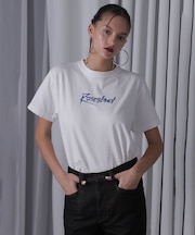 purple ROSE Tシャツ