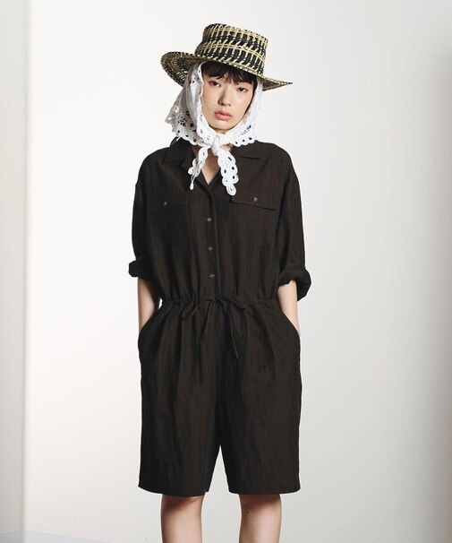 HALF PANTS COMBINAISON