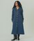 DENIM VOLUME SLEEVE DRESS