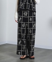 EMBROIDERY PANTS
