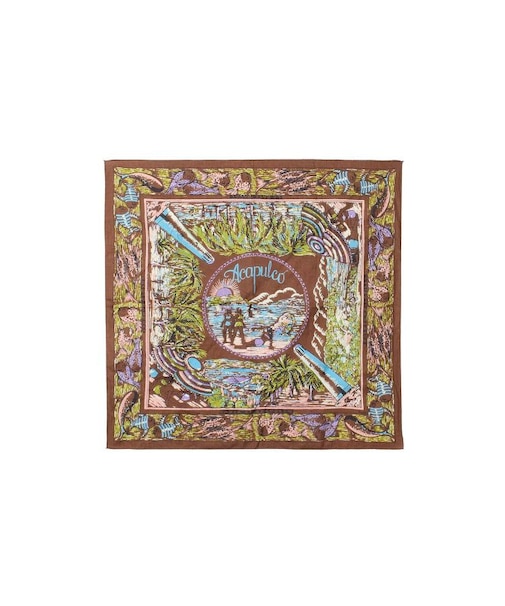BINDU Acapulco Map Bandana