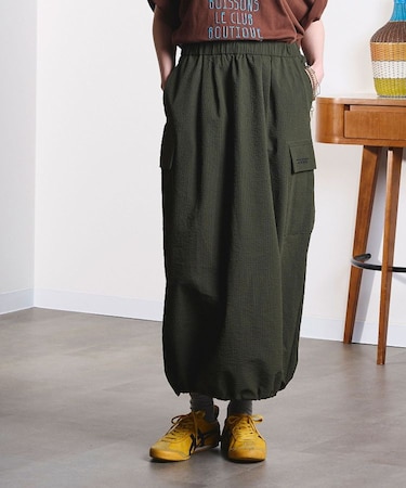CARGO POCKET MAXI SKIRT