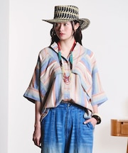 PANEL STRIPE S/S SHIRT