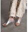 LE VERNIS TOE RING SANDALS