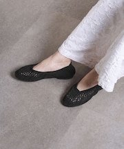 Bertuchi x GENE HEAVENS MESH FLAT SHOES