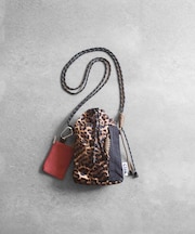 CONTROL FREAK NYLON HANDY SHOULDER LEOPARD