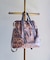 CONTROL FREAK NYLON 3WAY SQUARE TOTE LEOPARD