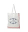 INDIA IS BEAUTIFUL & ROSE BUD Embroidered Tote Bag