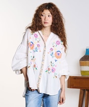 EMBROIDERY LONG SLEEVE SHIRT