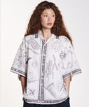 VOYAGE PRINT SHORT SLEEVE SHIRT
