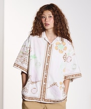 VOYAGE PRINT SHORT SLEEVE SHIRT