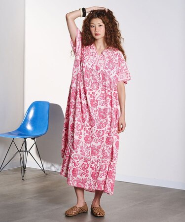FLOWER PRINT DRESS