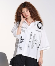 EMBROIDERY SHORT SLEEVE SHIRT