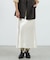 SATIN LONG SKIRT
