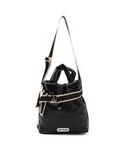 OUTDOOR FAKE LEATHER 2WAY BELT BAG
