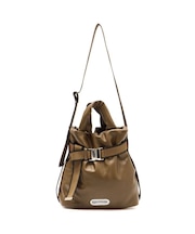 OUTDOOR FAKE LEATHER 2WAY BELT BAG