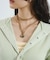 STONE LEATHER CODE NECKLACE
