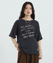 LACE SLEEVE LAYERED TEE