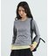 COLOR BLOCK LAYERED TEE