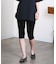 VELOUR CAPRI PANTS