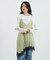FLOCKED TULLE CAMI DRESS