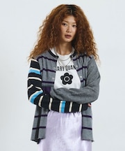 MULTI STRIPE KNIT CARDIGAN