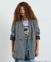 SILK NEP TWEED JACKET