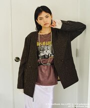 SILK NEP TWEED JACKET