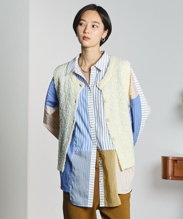 STRIPE PANEL SHIRT
