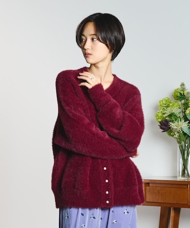 COTTON PEARL BUTTON CARDIGAN