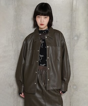 CHIGNON フェイクレザージャケット