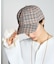CHECK PATTERN CAP