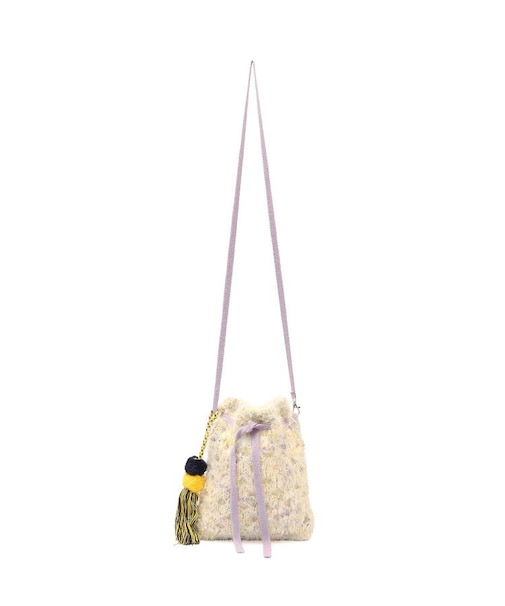 MESH KNIT SHOULDER BAG