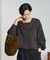 SAILOR COLLAR FRENCH TERRY TOP