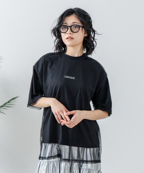 チュールレイヤート゛フウTシャツ