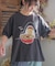 【Hi Hey Hoooo/ハイヘイホー】ラーメン大好きアニマルTシャツ