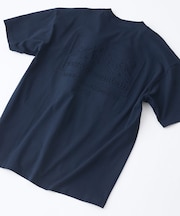 【RAGGED MOUNTAIN：ラギットマウンテン】【タフな肉厚100%コットン】BELMONT/ベルモント エンボスロゴTシャツ ヘビーウェイト ルーズシルエット 透けない・丈夫 半袖
